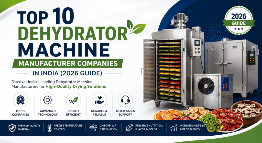 Top 10 Dehydrator Machine Manufacturer